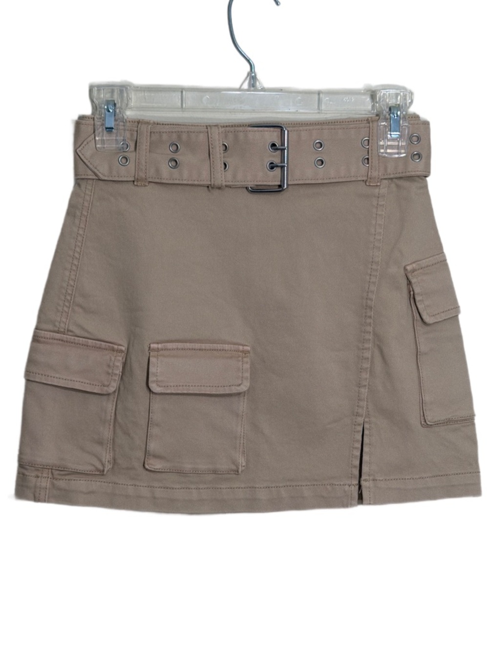 Juicy Couture Taupe Cargo Mini Skirt - Picture 2 of 15